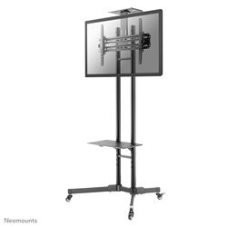 Neomounts by Newstar Mobile Monitor/TV Floor Stand for 32-70" screen, Height Adjustable - Black							